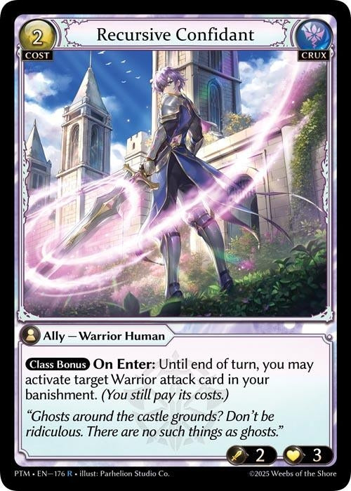 Image for Recursive Confidant (176) (Phantom Monarchs) - Grand Archive TCG