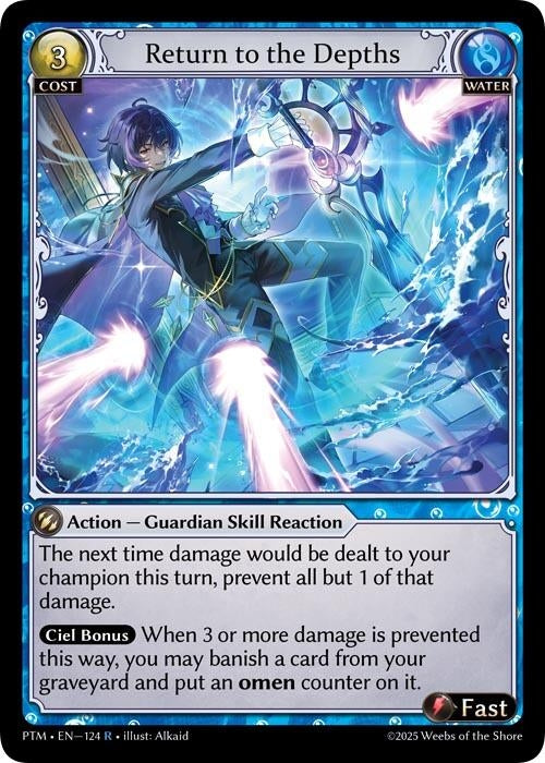 Image for Return to the Depths (124) (Phantom Monarchs) - Grand Archive TCG