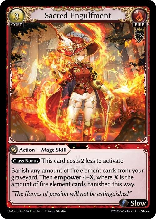 Image for Sacred Engulfment (096) (Phantom Monarchs) - Grand Archive TCG